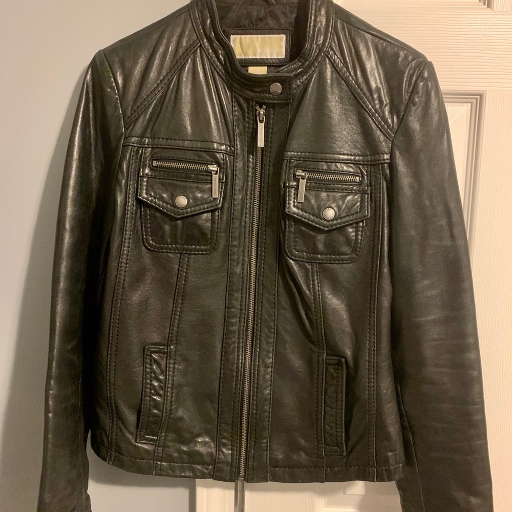 Michael Kors leather jacket